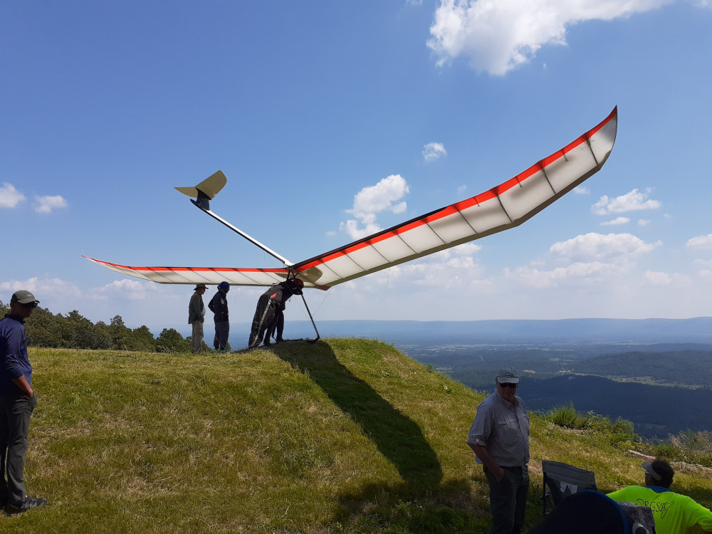 Buffalo Mountain hang gliding