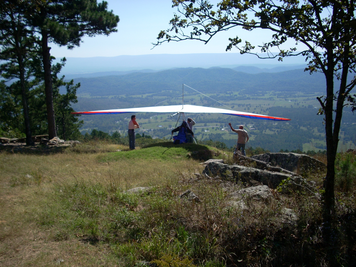 West Slope launch at Buffalo Mountain