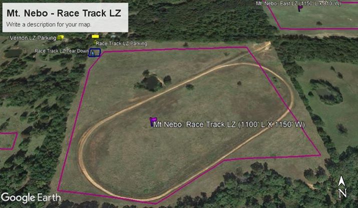 Mt Nebo Race Track LZ